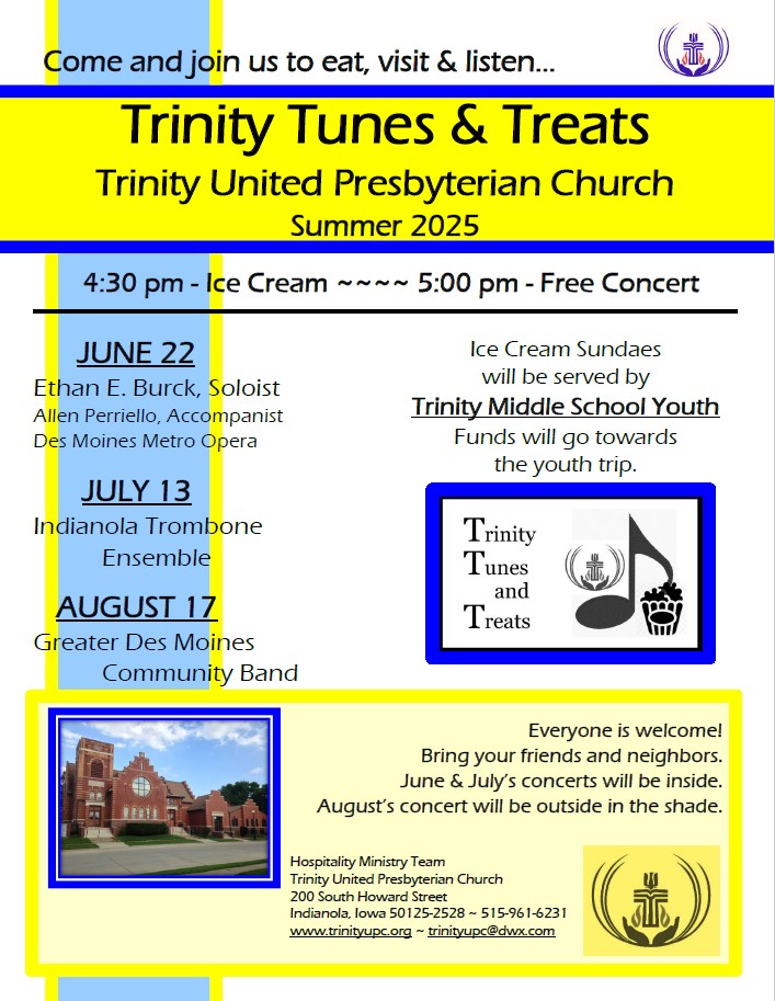 Trinity Tunes Treats 2025